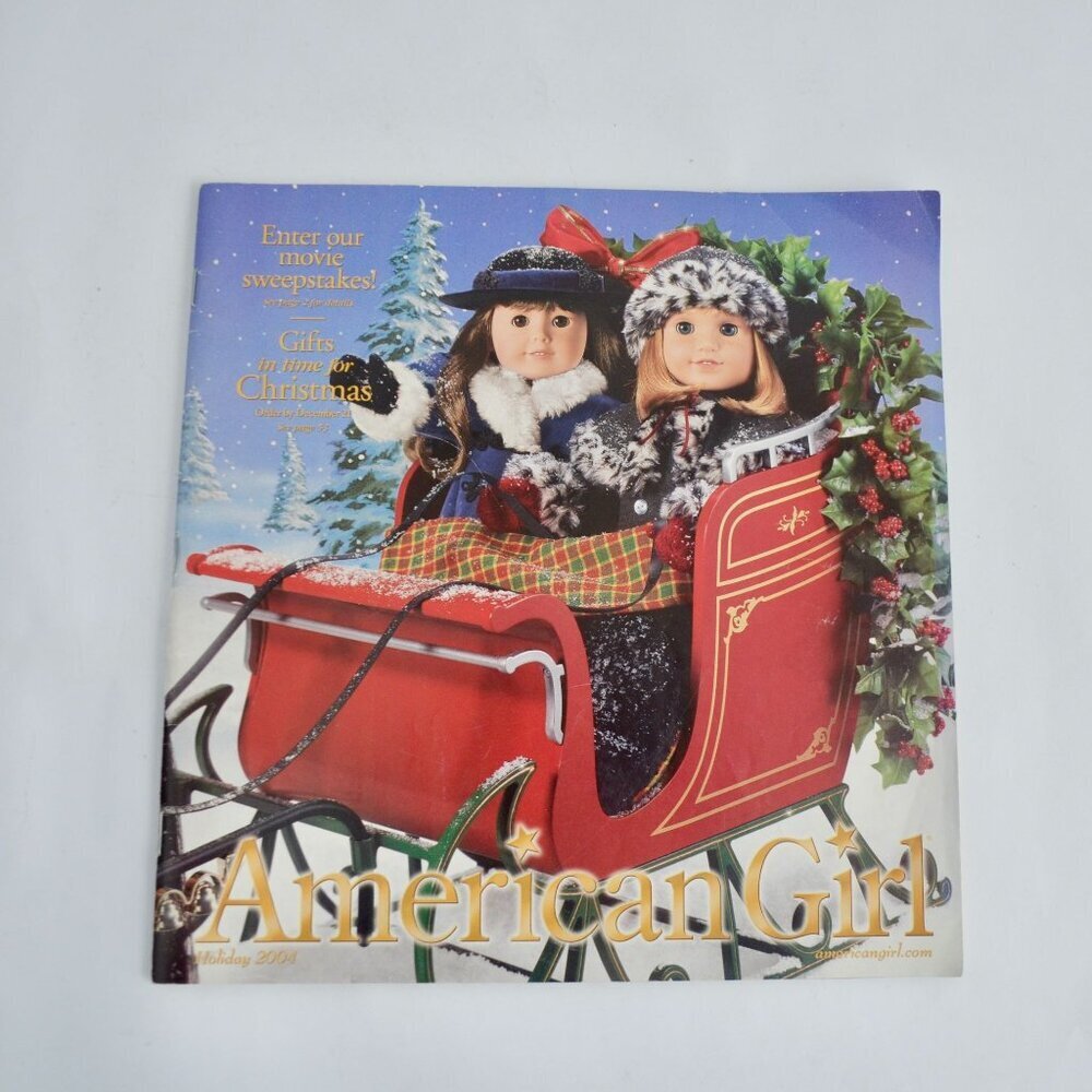 American Girl Catalog Holiday 2004 Vintage